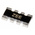 Bourns, CAY16 3.3kΩ ±5% Isolated Resistor Array, 4 Resistors, 0.25W total, 1206 (3216M), Convex