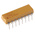 Bourns, 4100R 2.2kΩ ±2% Isolated Resistor Array, 8 Resistors, 2.25W total, DIP, Through Hole