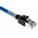 Omron Cat6a Male RJ45 to Male RJ45 Ethernet Cable, FTP, STP, Blue LSZH Sheath, 3m