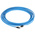 Omron Cat6a Male RJ45 to Male RJ45 Ethernet Cable, FTP, STP, Blue LSZH Sheath, 10m