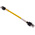 Omron Cat6a Male RJ45 to Male RJ45 Ethernet Cable, FTP, STP, Yellow LSZH Sheath, 200mm, Low Smoke Zero Halogen (LSZH)