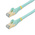 Startech Cat6a Male RJ45 to Male RJ45 Ethernet Cable, STP, Light Blue PVC Sheath, 0.5m, CMG Rated