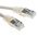 Decelect Cat5 Male RJ45 to Male RJ45 Ethernet Cable, F/UTP, Grey, 0.5m