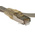 Decelect Cat5 Male RJ45 to Male RJ45 Ethernet Cable, F/UTP, Grey, 1m