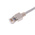 Brand-Rex Cat5e Straight Male RJ45 to Straight Male RJ45 Ethernet Cable, F/UTP, Grey LSZH Sheath, 1m