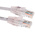 Molex Premise Networks Cat5e Straight Male RJ45 to Straight Male RJ45 Ethernet Cable, U/UTP, Grey PVC Sheath, 1m