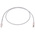 Molex Premise Networks Cat5e Straight Male RJ45 to Straight Male RJ45 Ethernet Cable, U/UTP, Grey PVC Sheath, 1m