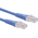Roline Cat6 Male RJ45 to Male RJ45 Ethernet Cable, S/FTP, Blue PVC Sheath, 20m