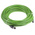 HARTING Cat5 Straight Male RJ45 to Straight Male RJ45 Ethernet Cable, U/FTP, Green PVC Sheath, 20m