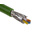 Siemens Cat5e Ethernet Cable, SF/UTP, Green PVC Sheath, 20m, Flame Retardant