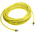 HARTING Cat6 Male RJ45 to Male RJ45 Ethernet Cable, SF/UTP, Yellow PUR Sheath, 20m