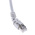 Weidmuller Cat6 Right Angle Male RJ45 to Straight Male RJ45 Ethernet Cable, S/FTP, Grey LSZH Sheath, 1.5m, Halogen Free