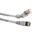 Weidmuller Cat6 Right Angle Male RJ45 to Straight Male RJ45 Ethernet Cable, S/FTP, Grey LSZH Sheath, 5m