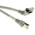 Weidmuller Cat6 Right Angle Male RJ45 to Straight Male RJ45 Ethernet Cable, S/FTP, Grey LSZH Sheath, 10m, Low Smoke