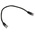 Cinch Connectors Cat5e Male RJ45 to Male RJ45 Ethernet Cable, U/UTP, Black PVC Sheath, 300mm