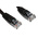 Cinch Connectors Cat5e Male RJ45 to Male RJ45 Ethernet Cable, U/UTP, Black PVC Sheath, 300mm