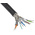HARTING Cat7 Ethernet Cable, SF/FTP, Black LSZH Sheath, 100m, Flame Retardant, Low Smoke Zero Halogen (LSZH)