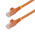 Startech Cat6 Male RJ45 to Male RJ45 Ethernet Cable, U/UTP, Orange PVC Sheath, 2m, CMG Rated