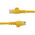 StarTech.com Cat6 Male RJ45 to Male RJ45 Ethernet Cable, U/UTP, Yellow PVC Sheath, 1m, CMG Rated