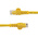StarTech.com Cat6 Male RJ45 to Male RJ45 Ethernet Cable, U/UTP, Yellow PVC Sheath, 5m, CMG Rated