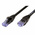 Roline Cat6a Male RJ45 to Male RJ45 Ethernet Cable, U/UTP, Black LSZH Sheath, 10m, Low Smoke Zero Halogen (LSZH)