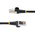 StarTech.com Cat6a Straight Male RJ45 to Straight Male RJ45 Ethernet Cable, Braid, Black LSZH Sheath, 7.5m, Low Smoke