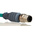 Turck Cat5e Straight Male M12 to Straight Male RJ45 Ethernet Cable, Teal TPE Sheath, 3m