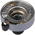 Vishay 25.4mm Chrome Potentiometer Knob for 6.35mm Shaft Splined, 11A41B010