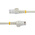 StarTech.com Cat6 Male RJ45 to Male RJ45 Ethernet Cable, U/UTP, White PVC Sheath, 1m, CMG Rated