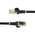 StarTech.com Cat6a Straight Male RJ45 to Straight Male RJ45 Ethernet Cable, STP, Black, 7.5m, CMG Rated