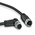 Phoenix Contact Cat5 Straight Male M12 to Straight Male M12 Ethernet Cable, Tinned Copper Braid, Black, 2m