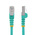StarTech.com Cat6a Straight Male RJ45 to Straight Male RJ45 Ethernet Cable, Braid, Light Blue LSZH Sheath, 3m, Low