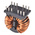 Wurth 2 x 900 μH -30 → +50% Nano Crystalline Common Mode Choke, Max SRF:1 kHz → 300 MHz, 32A Idc, 2 x