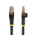 StarTech.com Cat6a Male RJ45 to Male RJ45 Ethernet Cable, STP, Black PVC Sheath, 0.5m, CMG Rated
