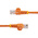 Startech Cat5e Male RJ45 to Male RJ45 Ethernet Cable, U/UTP, Orange PVC Sheath, 10m, CM Rated