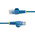 StarTech.com Cat6 Male RJ45 to Male RJ45 Ethernet Cable, U/UTP, Blue PVC Sheath, 0.5m, Low Smoke Zero Halogen (LSZH)