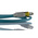 Phoenix Contact Cat6a Straight Male M12 to Straight Male RJ45 Ethernet Cable, Blue, 2m, Halogen Free