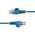 StarTech.com Cat6 Straight Male RJ45 to Straight Male RJ45 Ethernet Cable, U/UTP, Blue PVC Sheath, 2m, Low Smoke Zero