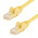 StarTech.com Cat6 Straight Male RJ45 to Straight Male RJ45 Ethernet Cable, U/UTP, Yellow PVC Sheath, 7.5m, CMG Rated