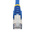 StarTech.com Cat6a Straight Male RJ45 to Straight Male RJ45 Ethernet Cable, Braid, Blue LSZH Sheath, 500mm, Low Smoke