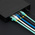 StarTech.com Cat6a Straight Male RJ45 to Straight Male RJ45 Ethernet Cable, Braid, Blue LSZH Sheath, 500mm, Low Smoke