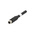 TE Connectivity Straight Female SPE to Unterminated Ethernet Cable, Shielded, Black Nylon Sheath, 15.392m