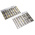 Nova, CCR-02 Carbon Film, Through Hole 48 Resistor Kit, with 1110 pieces, 10 Ω → 1MΩ