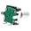Bourns 18 Pulse Incremental Mechanical Rotary Encoder with a 6 mm Flat Shaft (Not Indexed), Through Hole