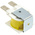 RS PRO 80dB Panel Mount Continuous Internal Magnetic Buzzer Component, 20 x 23mm, 160V ac Min, 260V ac Max