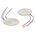 RS PRO SMD Diaphragm External Piezo Buzzer, 35 (Dia.) x 0.53mm, 1V ac Min, 30V ac Max