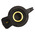RS PRO 32mm Black Potentiometer Knob for 6.4mm Shaft