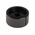 RS PRO 28mm Black Potentiometer Knob for 6.4mm Shaft Splined