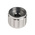 RS PRO 20mm Silver Potentiometer Knob for 6.4mm Shaft Splined