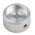 RS PRO 28mm Silver Potentiometer Knob for 6.4mm Shaft Splined